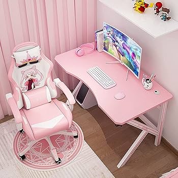 Amazon | JYYYBDゲーミングデスク ゲーミングチェア PCデスク